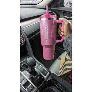 Stanley x Starbucks Exclusive 2024 Pink 40oz Tumbler NEW Release! HOT!